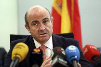 El ministro espa&ntilde;ol de Econom&iacute;a y Competitividad, Luis de Guindos. 