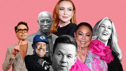 Robert Downey Jr., Wesley Snipes, lindsay Lohan, Danny Trejo, Mark Walhberg, Isabel Pantoja y Felicity Huffman, siete celebridades que han cumplido penas de prisión.