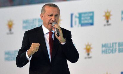 El presidente de Turquía, Tayyip Erdogan.  