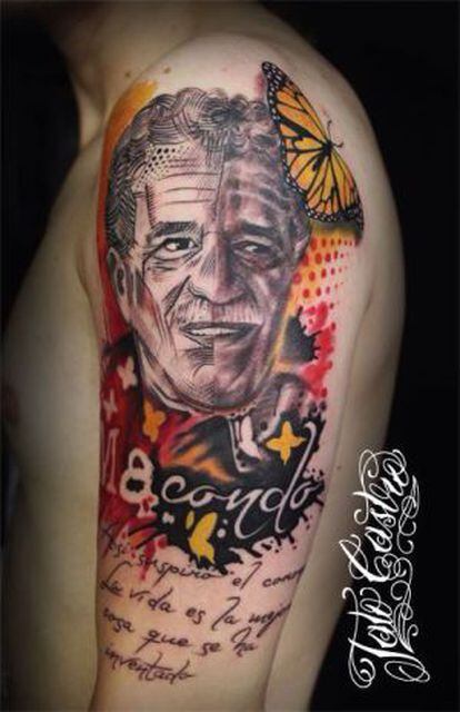 Tatuaje de García Márquez