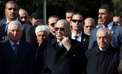 Ahmed Gaid Salah, jefe del Estado Mayor argelino, en Argel, en diciembre de 2017.