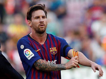 Messi, después del duelo ante el Athletic.