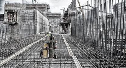 Ampliación del canal de Panamá, realizada por un consorcio liderado por Sacyr.