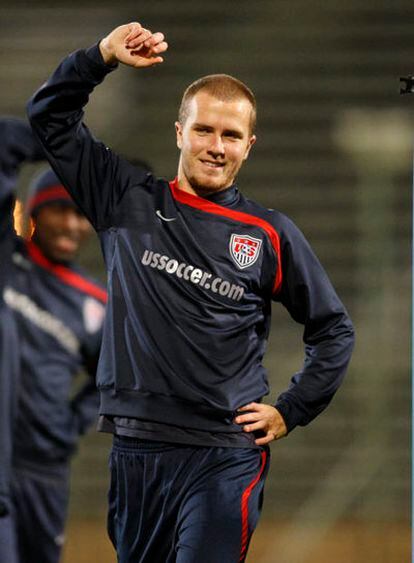 Bradley, en un entrenamiento.