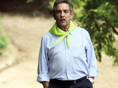 El presidente de Cantabria, Miguel Angel Revilla, el pasado 5 de julio. 