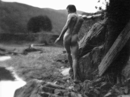 Roi on the Dipsea Trail, 1918