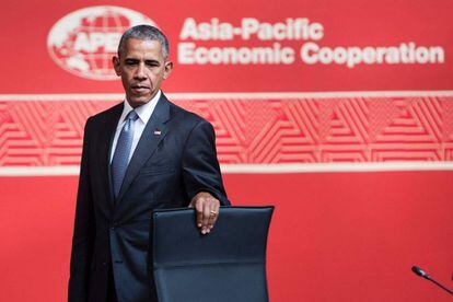 Obama, al fòrum de l'APEC al Perú.