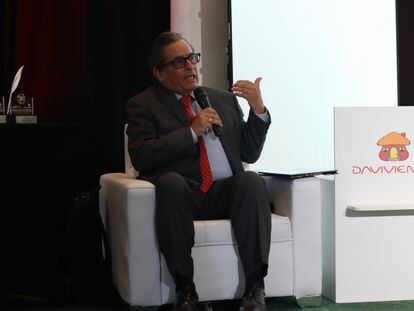 Alberto Carrasquilla, durante la asamblea anual de la Asociación Nacional de Instituciones Financieras.