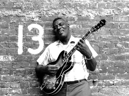 Howlin' Wolf en julio de 1968 en San Francisco.