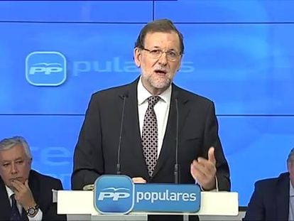 Rajoy da el banderazo de salida a las elecciones generales
