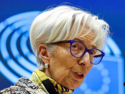 La presidenta del Banco Central Europeo, Christine Lagarde.