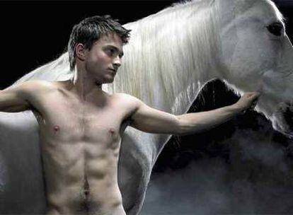 Daniel Radcliffe en la obra &#39;Equus&#39;, un papel bien diferente al de Harry Potter.