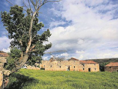 Un pueblo abandonado de la provincia de Soria.