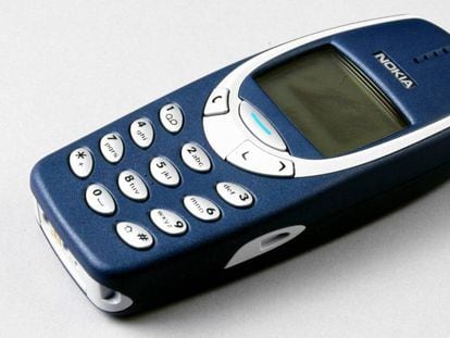 Un Nokia 3310. Getty Images. Vídeo: Así se anunciaba el antiguo modelo de Nokia.