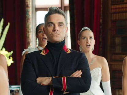Videoclip de &#039;Party Like a Russian&#039;, de Robbie Williams. 