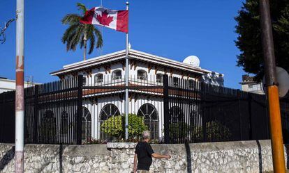 La Embajada de Canadá en La Habana, en una imagen de archivo.