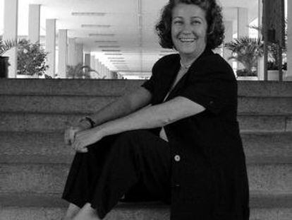 Rosario Valpuesta, rectora universitaria y feminista, en 2001.
