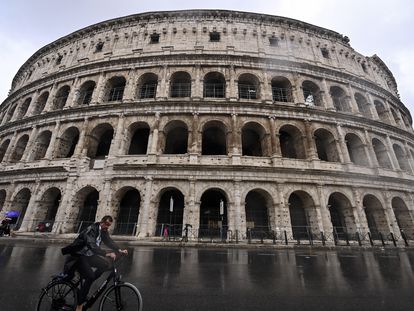El Coliseo de Roma, en una imagen del 31 de agosto de 2020.
