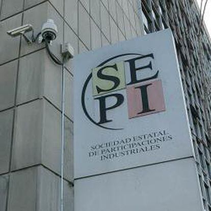 Detalle de la sede de la SEPI en Madrid