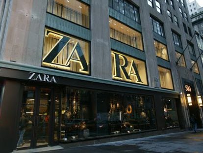 Una de las tiendas de Zara en Nueva York.