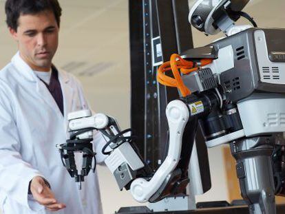 Robot humanoide para la industria de la automoción.