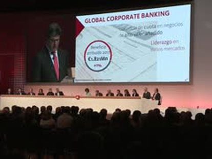 Banco Santander logra un beneficio de 2.054 millones en el trimestre, un 10% más