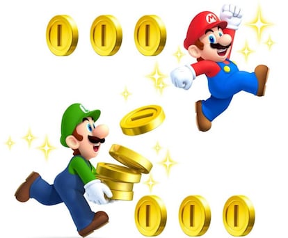 Ilustración del videojuego Súper Mario Bros.
