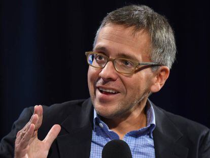 Ian Bremmer, durante una conferencia en 2018 en Nueva York. 