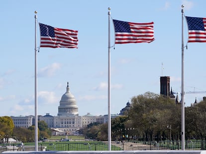 Vista del Capitolio en Washington, este lunes.