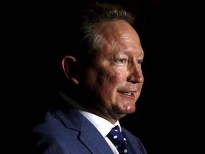 Andrew Forrest, presidente de Fortescue Metals.