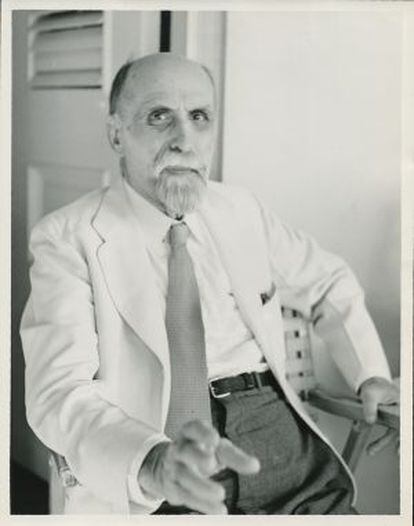 Juan Ramón Jiménez, en 1951.