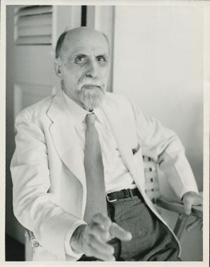 Juan Ramón Jiménez, en 1951.