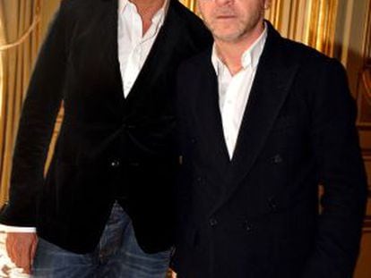 Stefano Gabbana y, a la derecha, Domenico Dolce en una imagen de 2012.