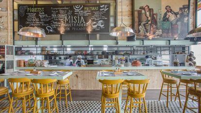 El comedor del restaurante Misia, en Bogotá.