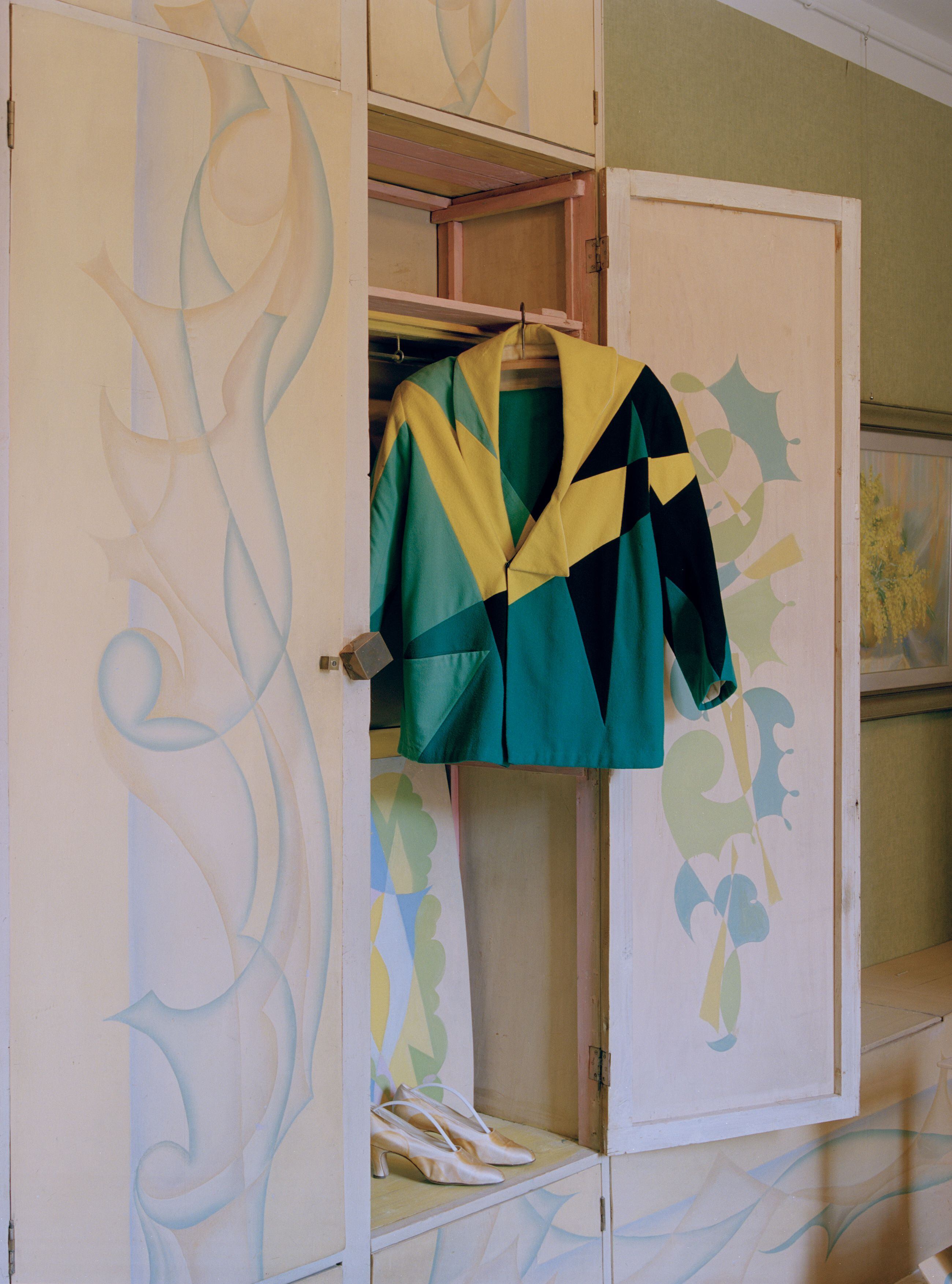 Una chaqueta de Balla: la moda futurista debía tener 'colores brillantes'.