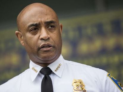 El comisionado de la polic&iacute;a de Baltimore, Anthony Batts 