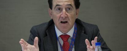 El presidente de la aseguradora española Mapfre, Antonio Huertas.
