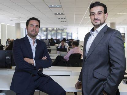 Diego Cabezudo y Jos&eacute; Antonio Arribas, CEO y COO y cofundadores de la Gigas.