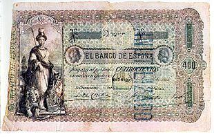 Viernes: 400 escudos del 1 de enero de 1866.