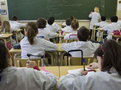 Colegio concertado de Barcelona.