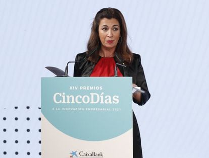 La periodista de la SER Marta González Novo, encargada de conducir el evento.