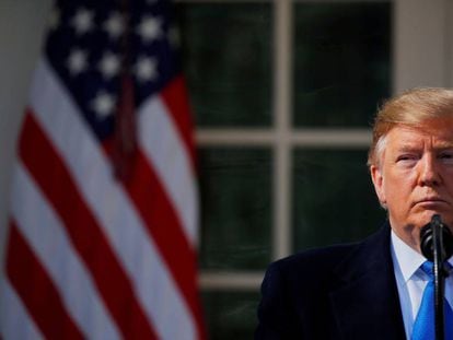 Donald Trump, en la Casa Blanca.