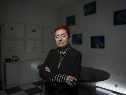 Dvd 870 (07/11/17) Concha Jerez, artista recientemente premiada con el premio Velázquez, fotografiada en su casa de Madrid. © Carlos Rosillo .