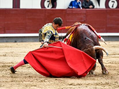 Daniel Luque, el pasado día 1 en la Feria de San Isidro.