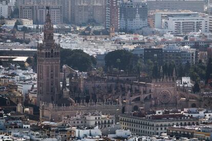 Vista general de la Catedral de Sevilla.