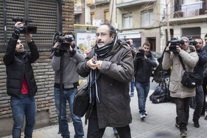 El diputado dimisionario  de la CUP, Antonio Baños.