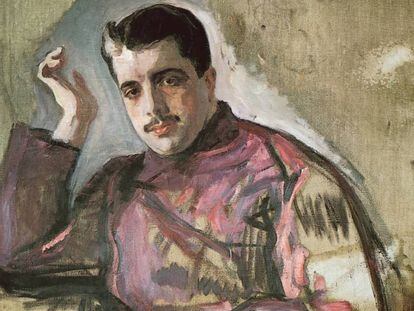 Sergei Diaghilev en 1909, por Valentín Serov.