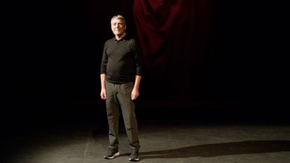 El actor Pere Arquillué en el espectáculo de Josep Maria Miró.