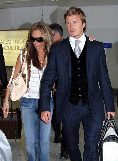 David y Victoria Beckham.