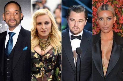Will Smith, Madonna, Leonardo DiCaprio y Kim Kardashian. Todos ellos protagonistas de momentos muy incómodos en una alfombra roja.